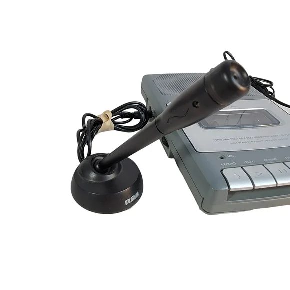 RCA RP3503 "Shoebox" Cassette Voice Recorder Personal Portable Player With Mic - Picture 12 of 12